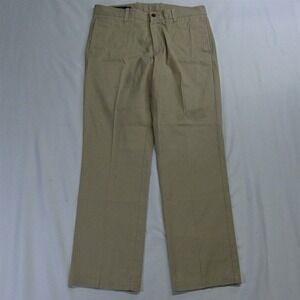 David‎ Chu Lincs 32 x 30 Khaki Flat Front Chino Pants